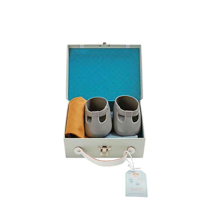 Olli Ella Dinkum Doll Travel Togs - Sage