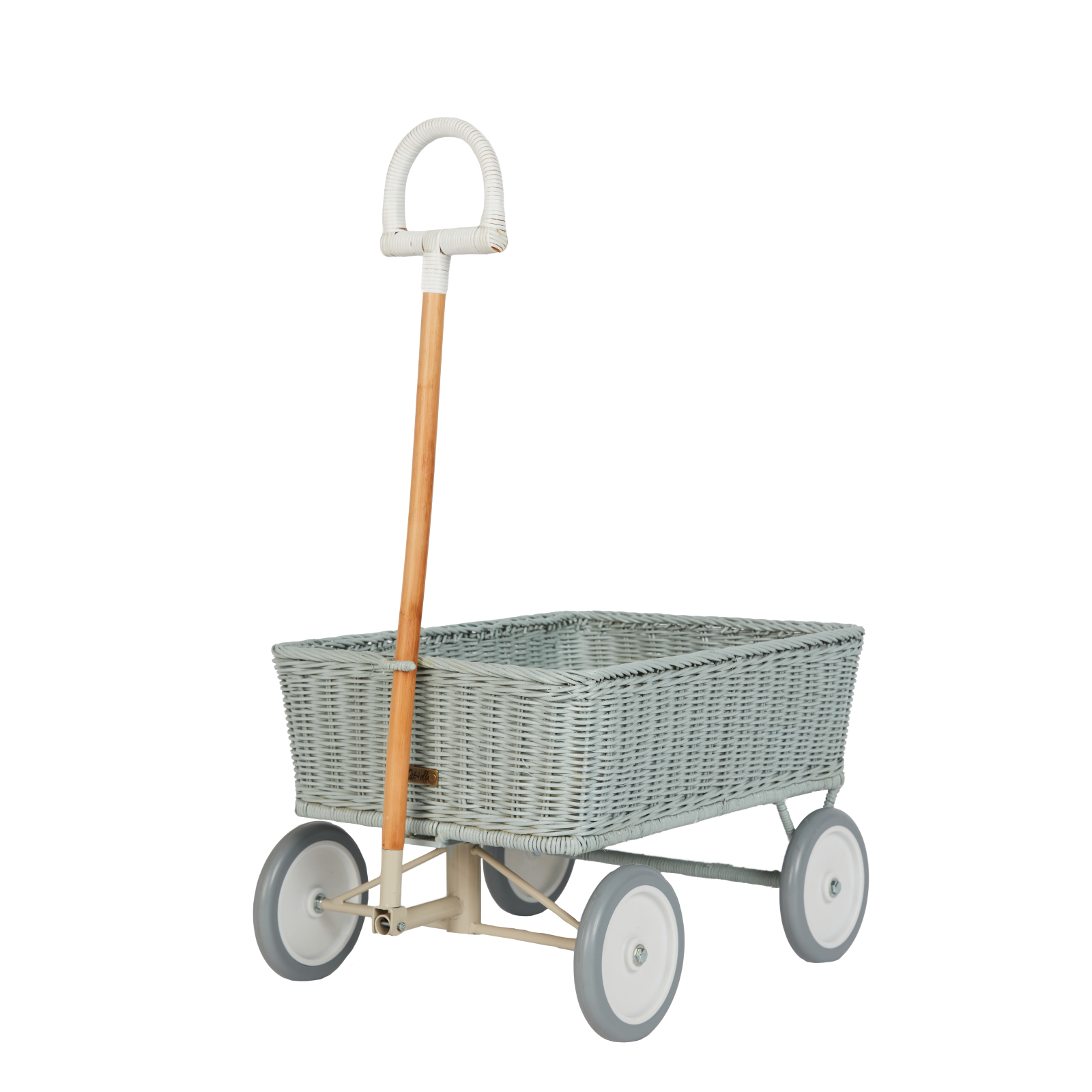 Rattan Wonder Wagon - Vintage Blue