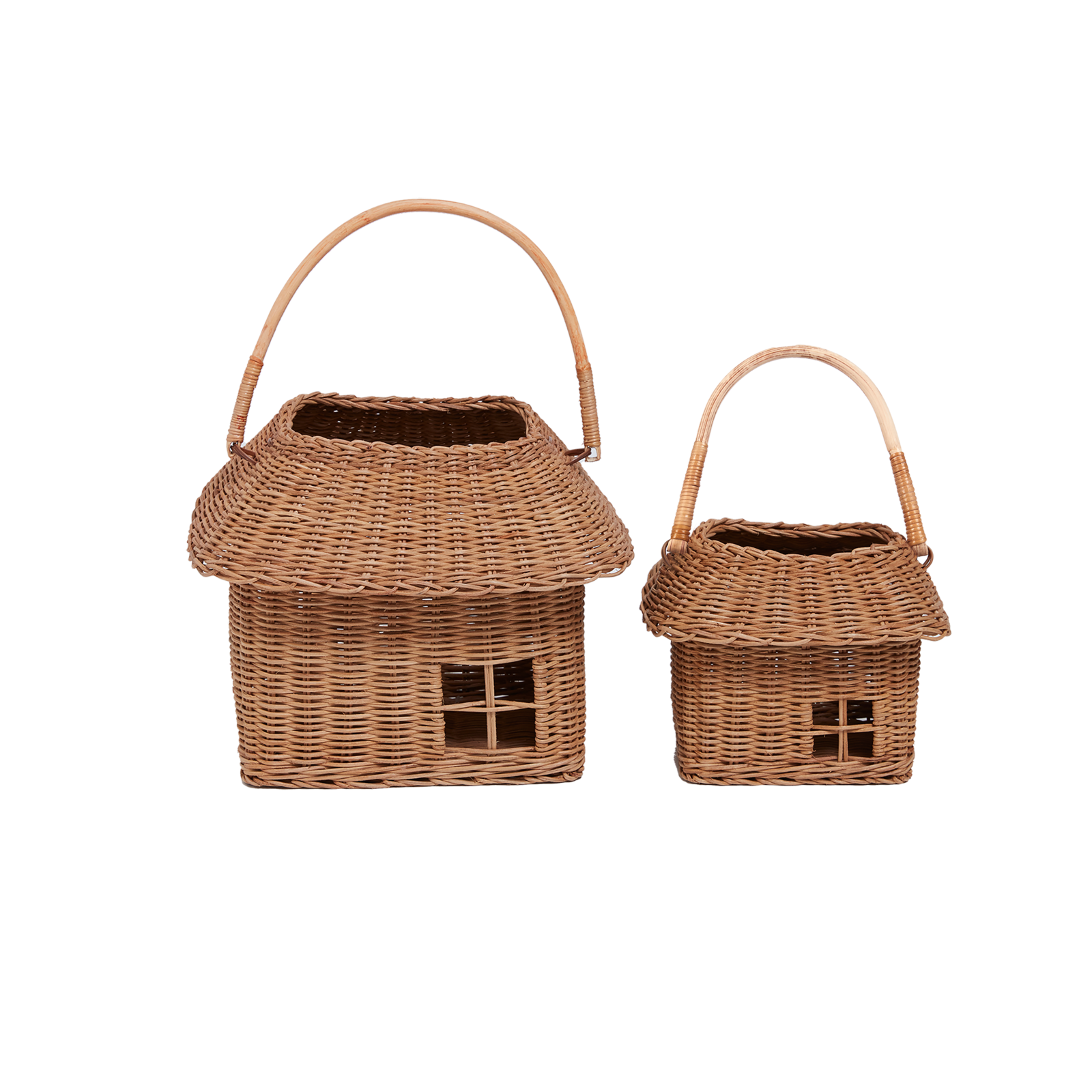 Rattan Hutch Basket - Small