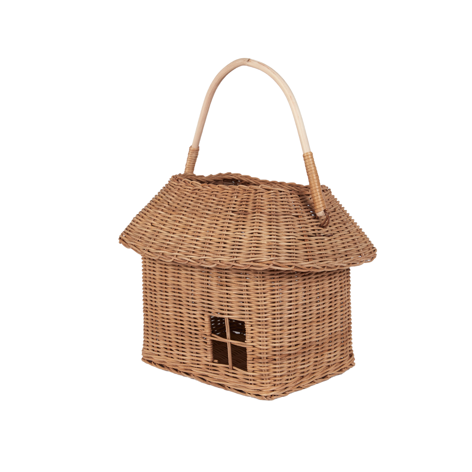 Rattan Hutch Basket - Big