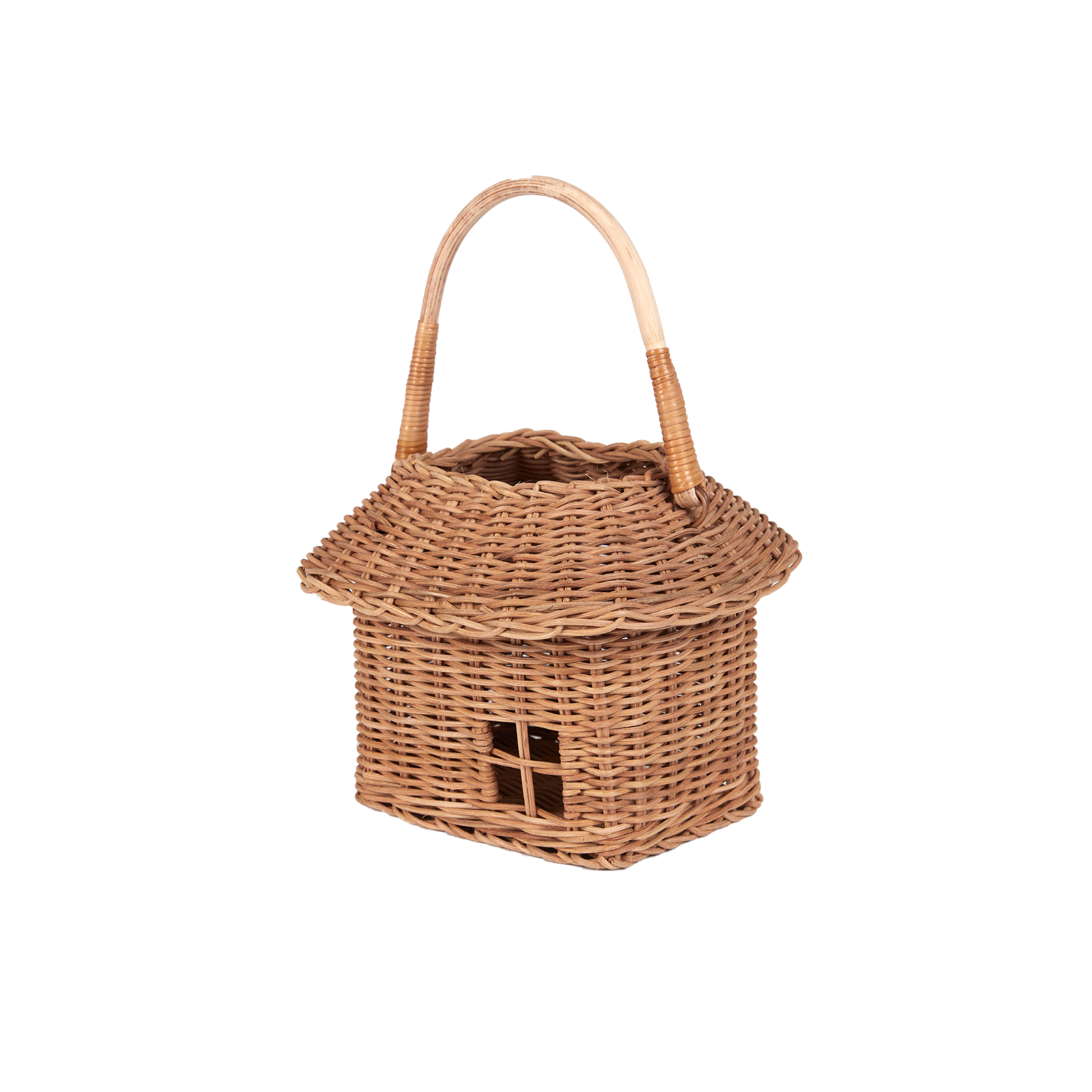 Rattan Hutch Basket - Small
