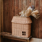 Rattan Hutch Basket - Hanging