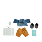 Dinkum Doll Travel Togs - Sage