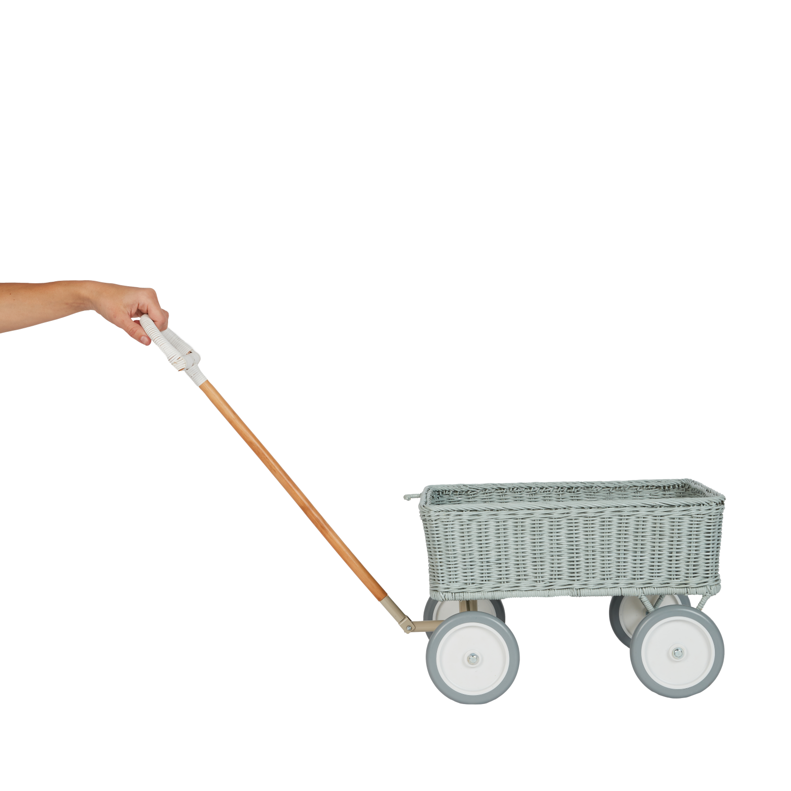 Rattan Wonder Wagon - Vintage Blue