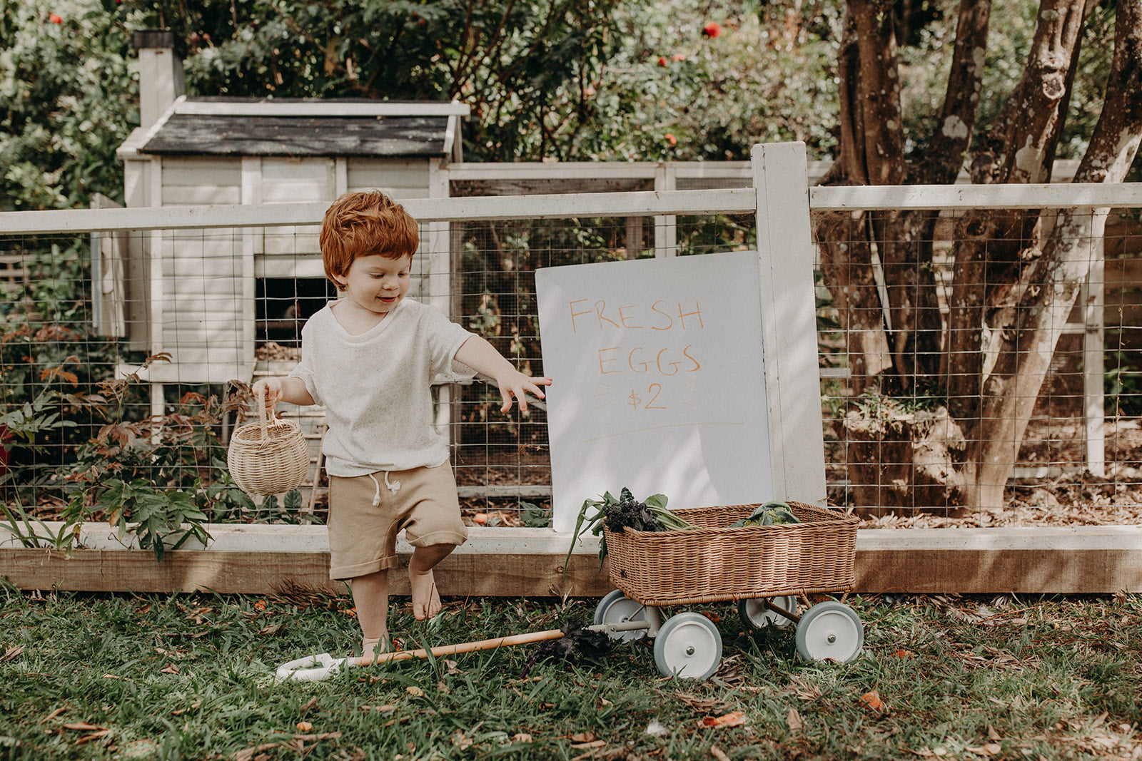 Rattan Wonder Wagon - Natural