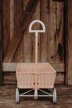 Rattan Wonder Wagon - Rose