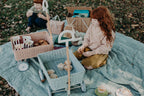 Rattan Wonder Wagon - Vintage Blue