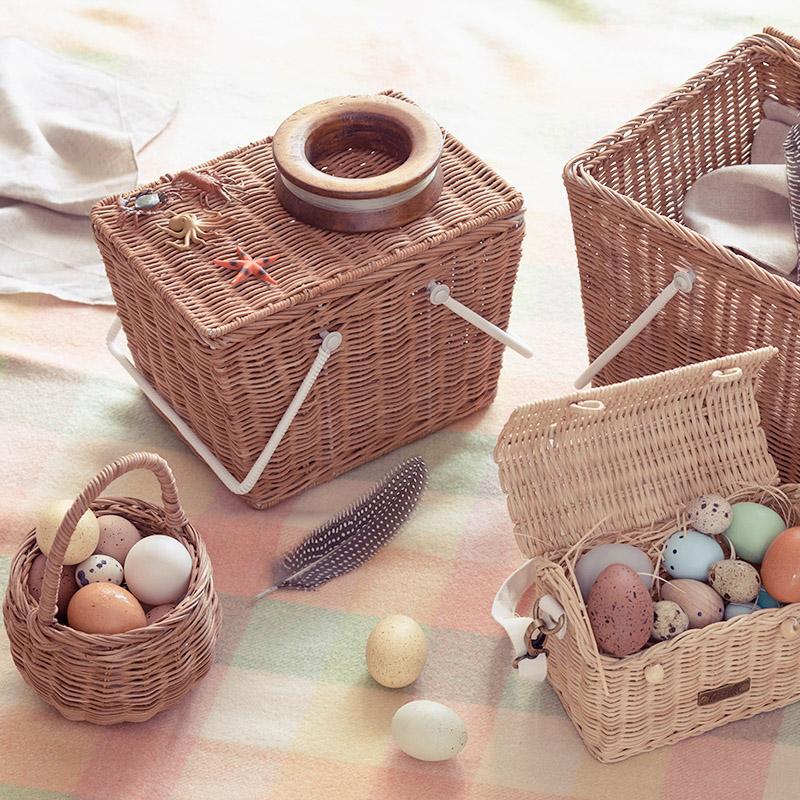 Rattan Piki Basket Medium - Natural