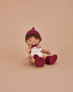 Dinkum Doll Knit Set - Plum