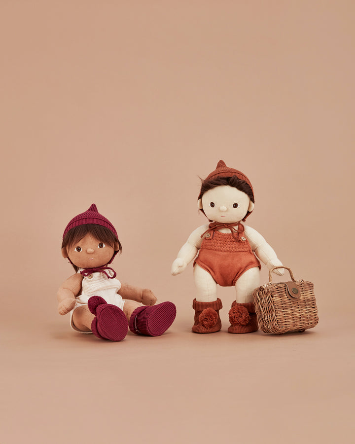 Olli Ella Dinkum Doll Knit Set - Umber
