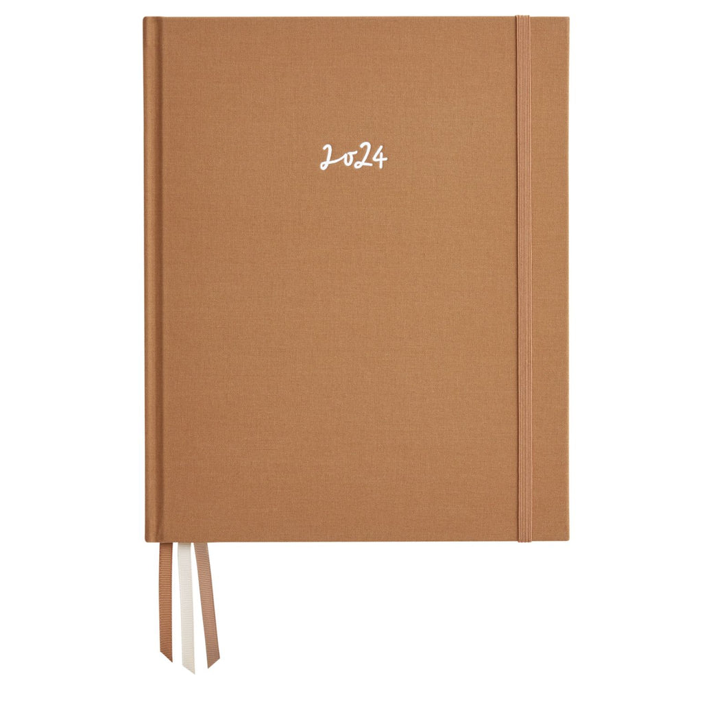 2024 Planner | Grande | Horizontal Weekly | Biscotti