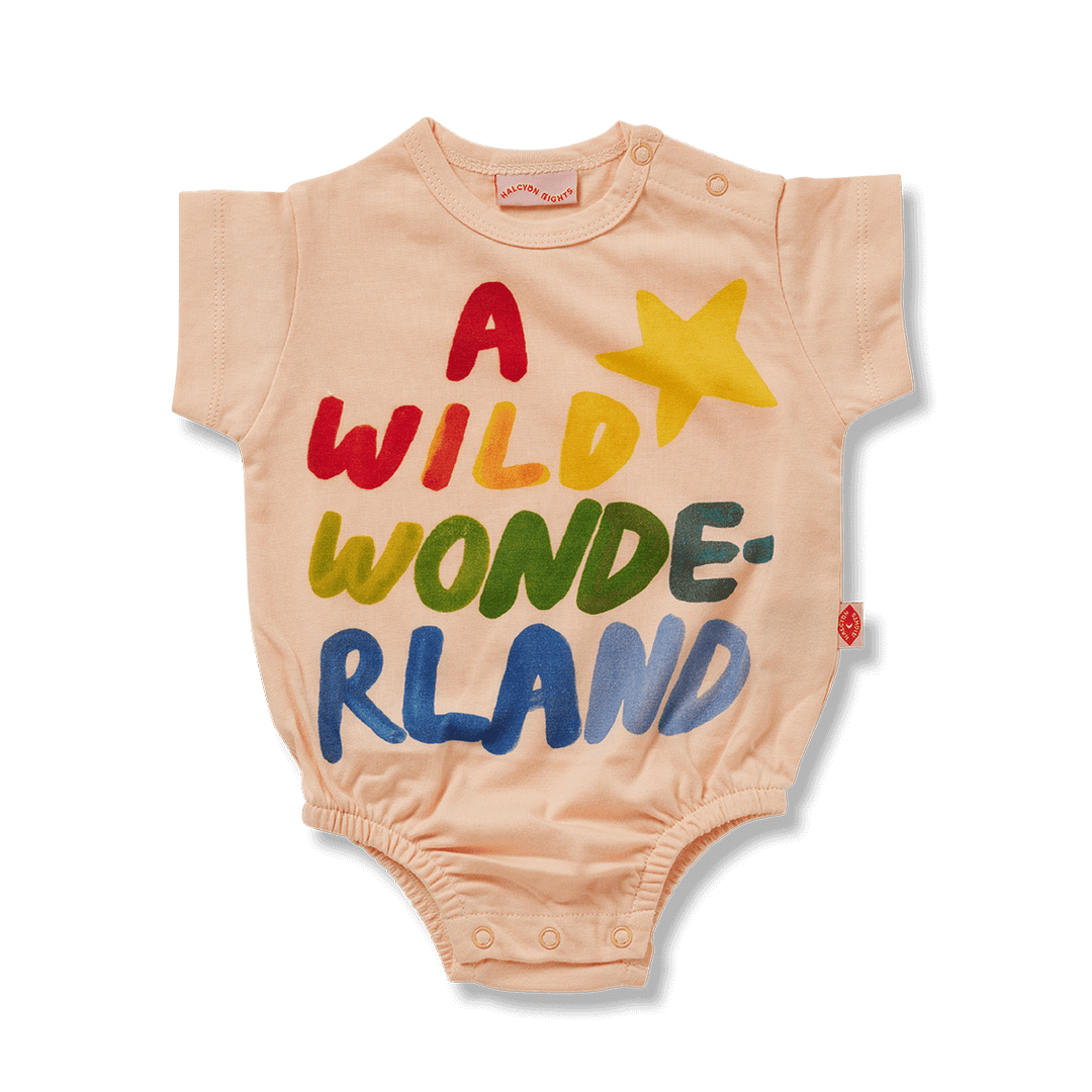 Halcyon Nights Short Sleeve Bodysuit - Wild Wonderland