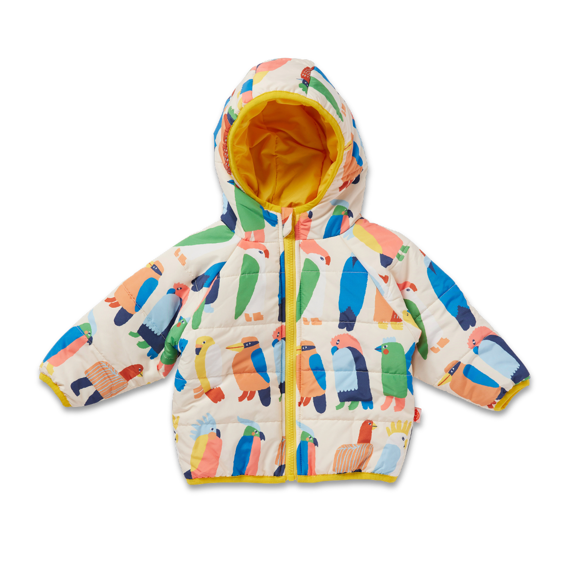 Kids Puffer Jacket - Flamin Galahs