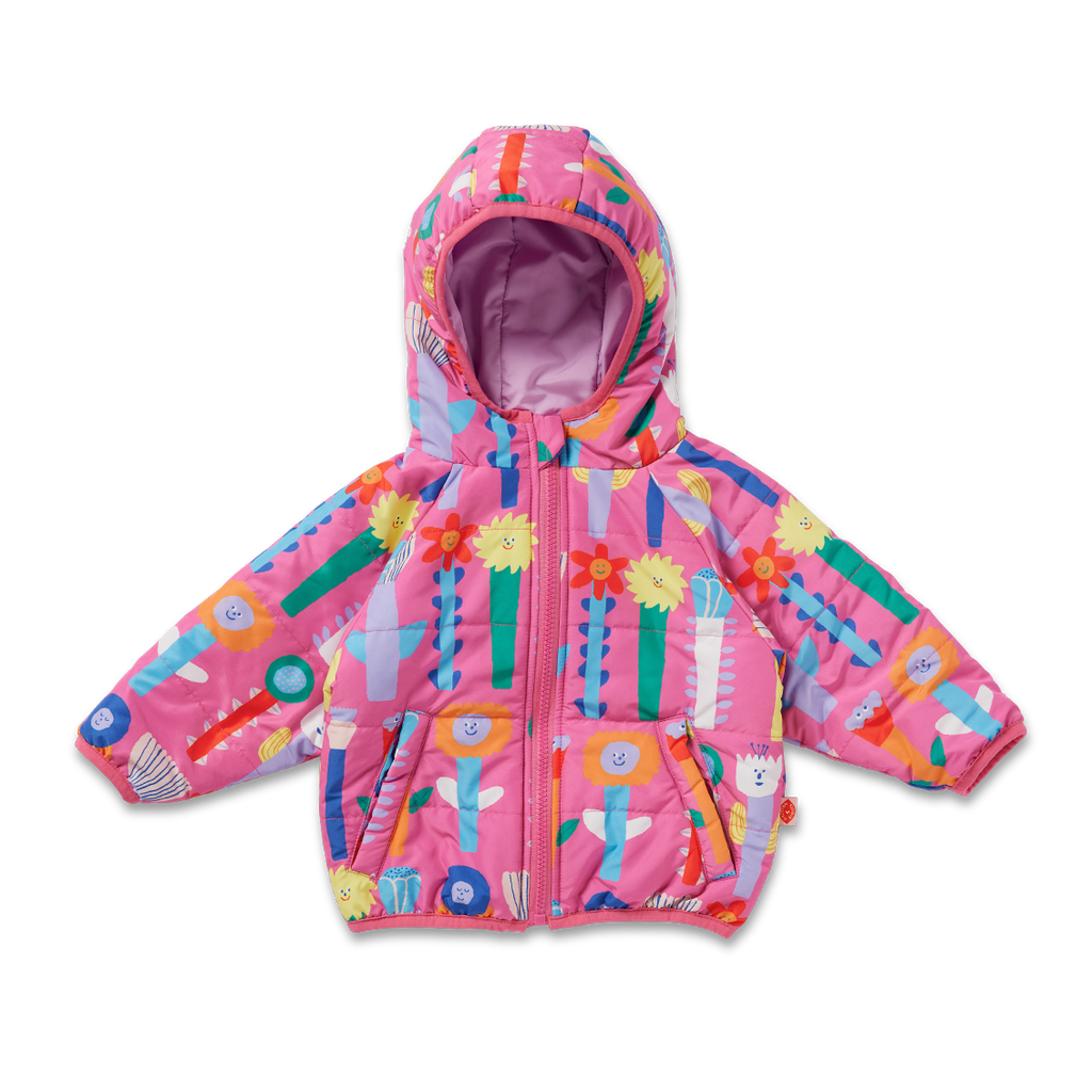 Kids Puffer Jacket - Growing Tall