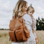 Nappy Backpack - Tan