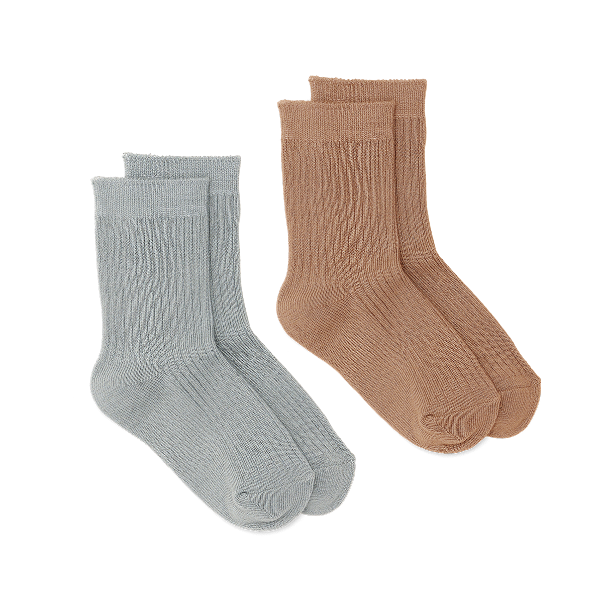 Pretty Brave 2-Pack Jordan Socks - Sage/Tan