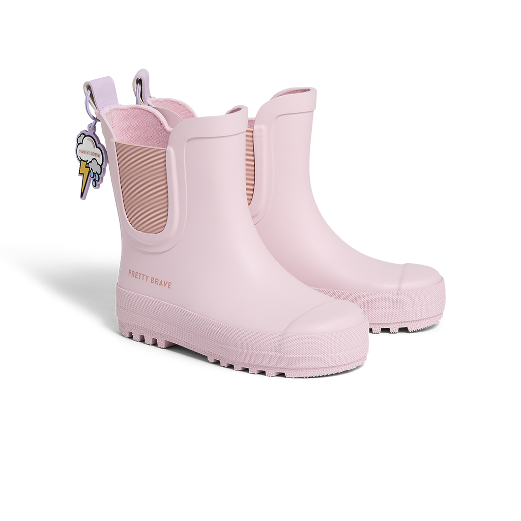 Pretty Brave Puddle Boot - Blush