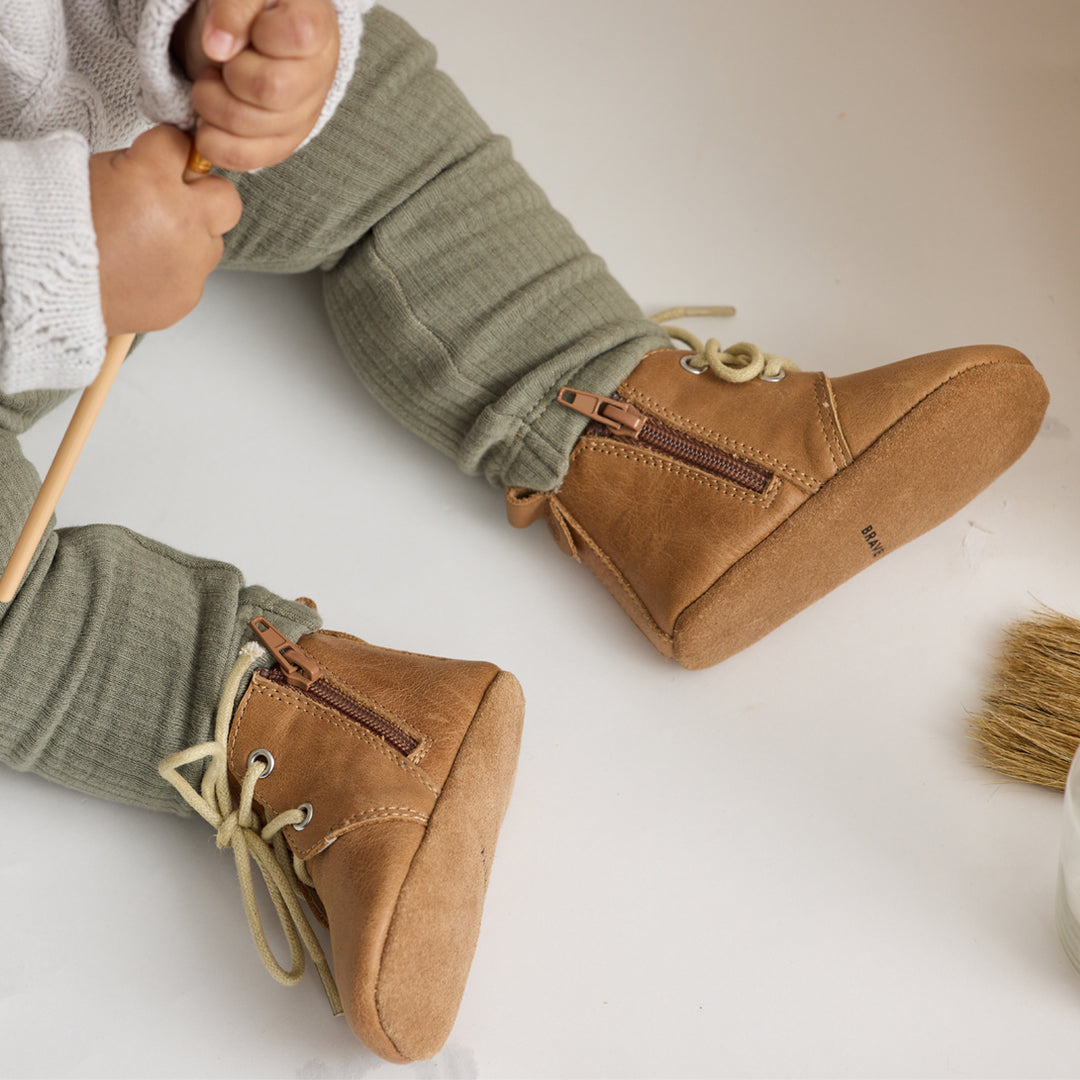 Pretty Brave Baby Marlow Boot - Tan