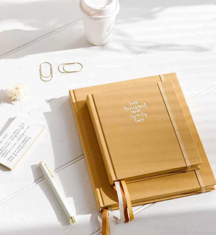 Emma Kate Co. Metal Rollerball Pen | Almond