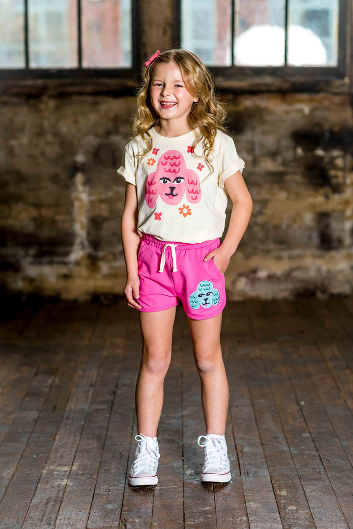Rock Your Baby Poodles Jogger Shorts