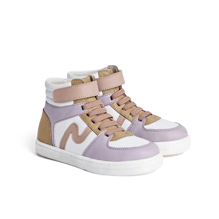 Pretty Brave Hi-Top - Lilac Mix