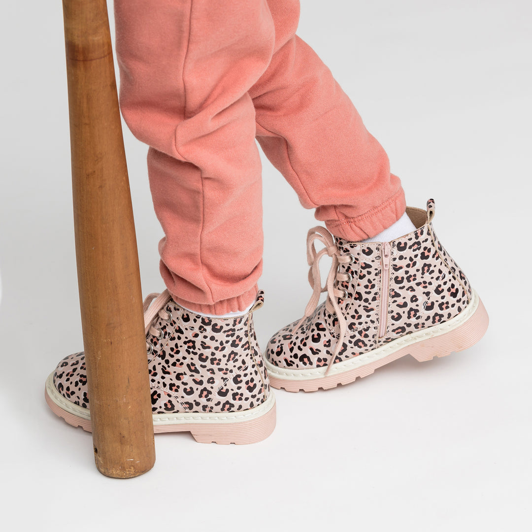 Pretty Brave London Boot - Leopard