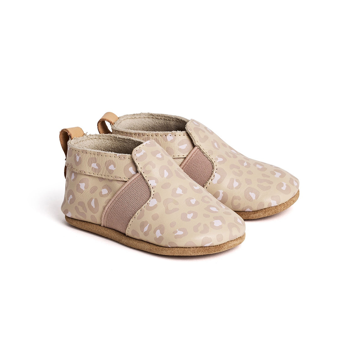 Pretty Brave Baby Slip-On - Blush Leopard