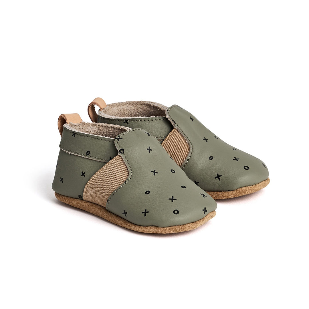 Pretty Brave Baby Slip-On - Khaki XO