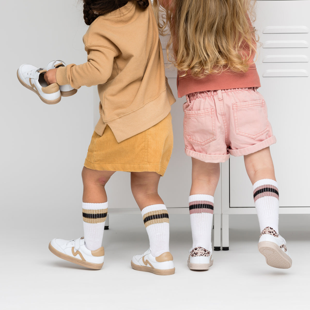 Pretty Brave XO Trainer - White/Camel