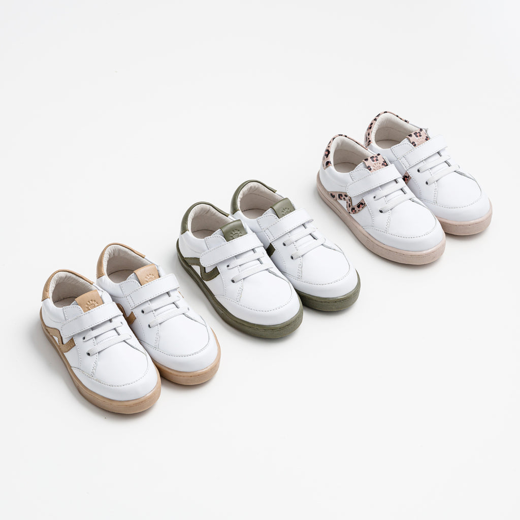 Pretty Brave XO Trainer - White/Khaki