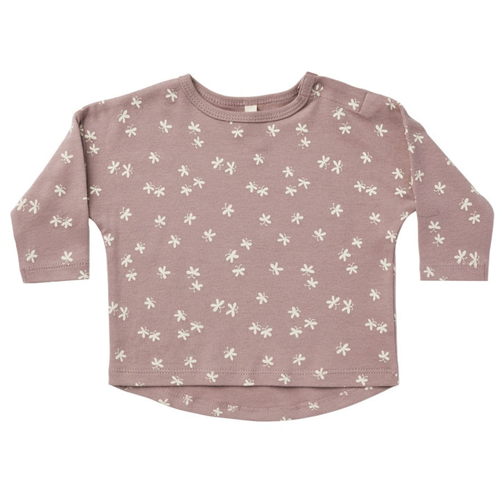 Quincy Mae Long Sleeve Tee | Butterflies