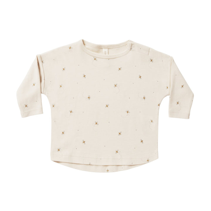 Quincy Mae Long Sleeve Tee - Bees