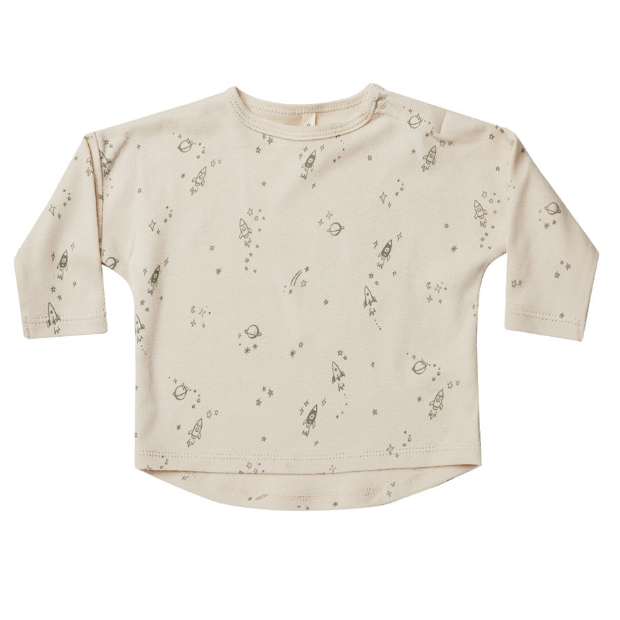 Quincy Mae Long Sleeve Tee | Space