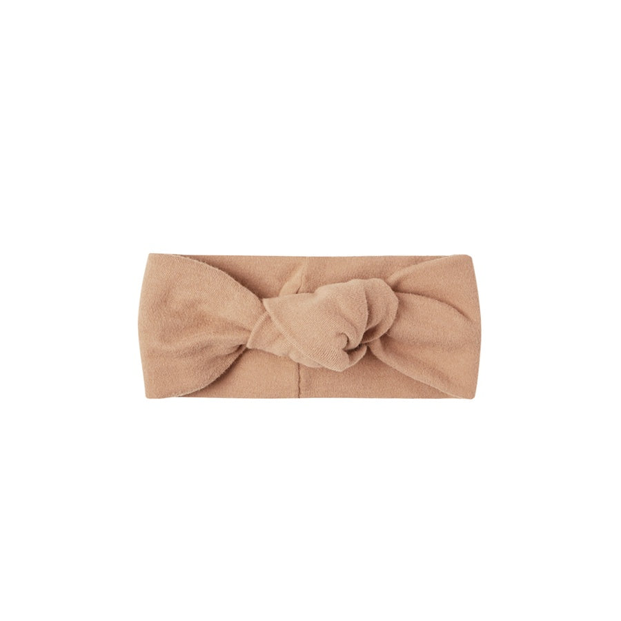 Quincy Mae Knotted Headband | Apricot