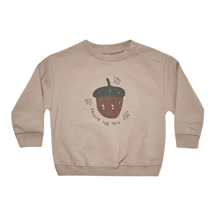 Quincy Mae Fleece Sweatshirt - Acorn