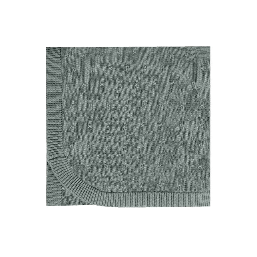 Quincy Mae Knit Baby Blanket - Dusk