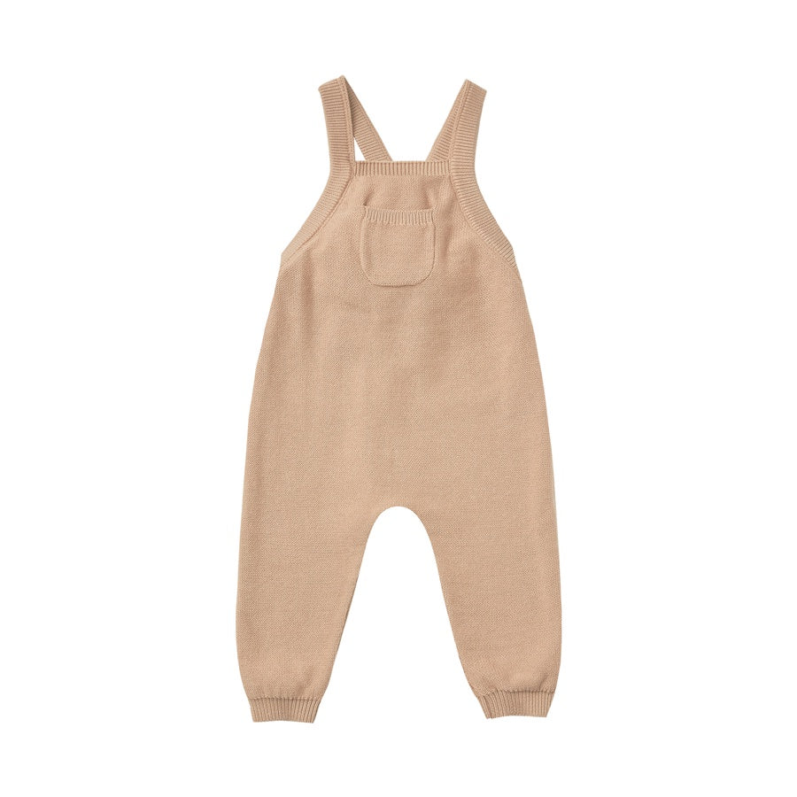 Quincy Mae Knit Overall - Blush