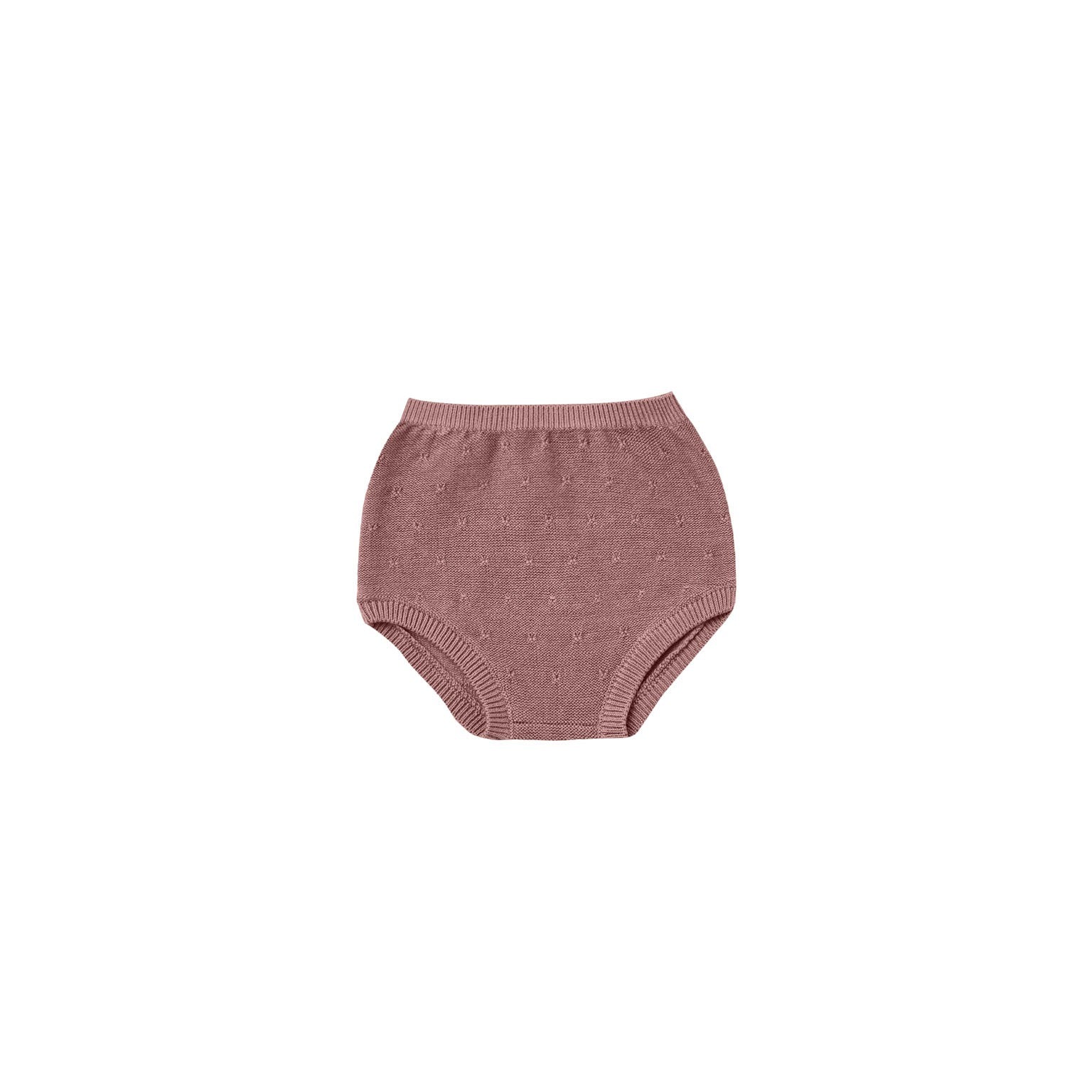 Quincy Mae Knit Bloomer - Fig