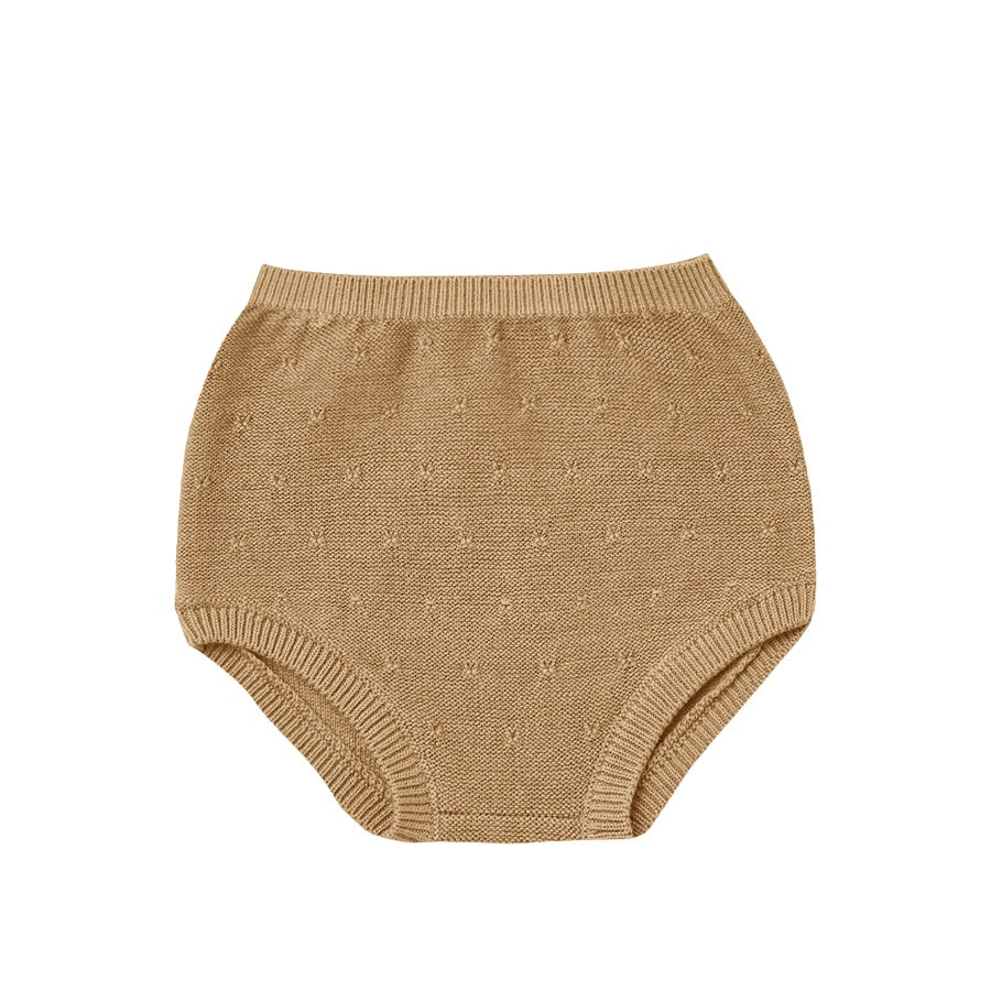 Quincy Mae Knit Bloomer - Honey