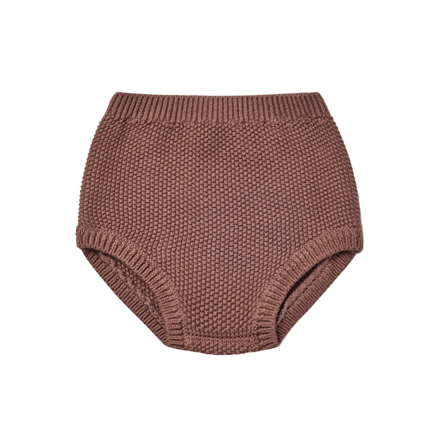 Quincy Mae Knit Bloomer - Pecan