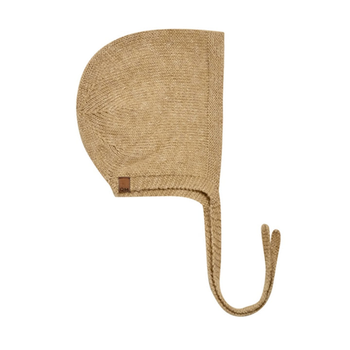 Quincy Mae Heathered Knit Bonnet - Honey