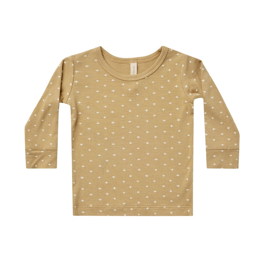 Quincy Mae Bamboo Long Sleeve Tee - Plus