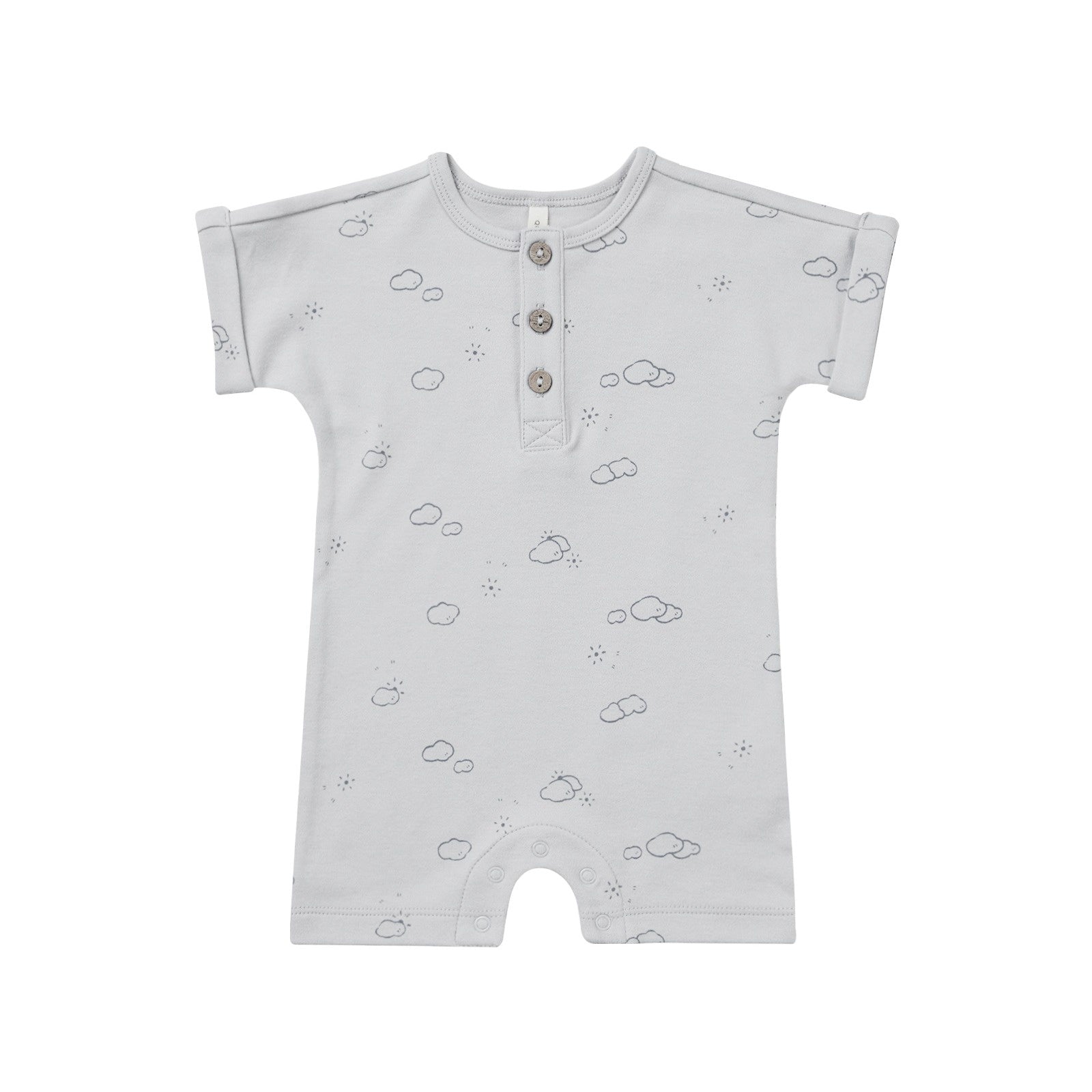Quincy Mae Short Sleeve One-Piece - Sunny Day