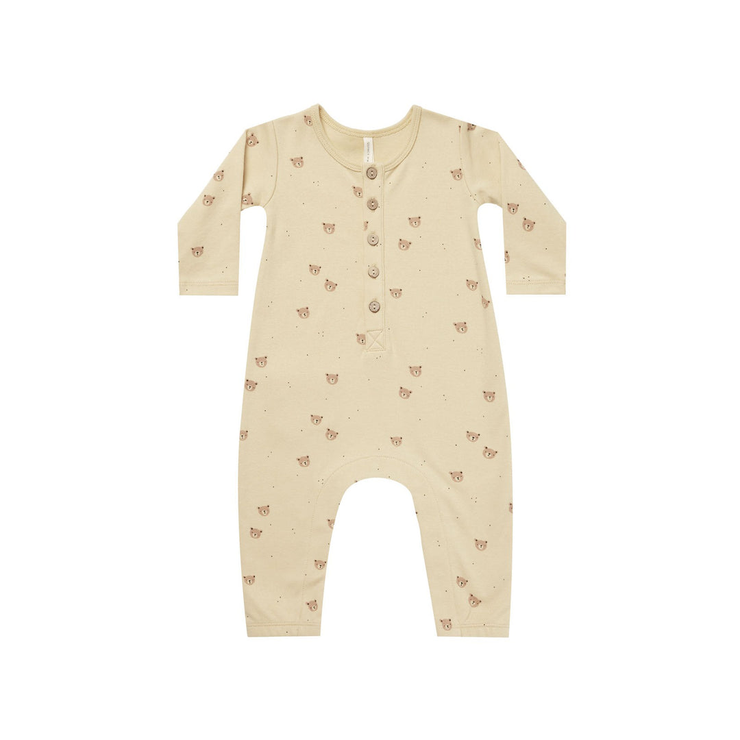 Quincy Mae Long Sleeve Jumpsuit - Bears