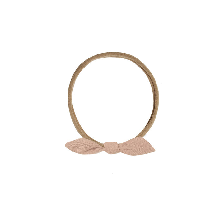 Quincy Mae Little Knot Headband | Apricot - Brown