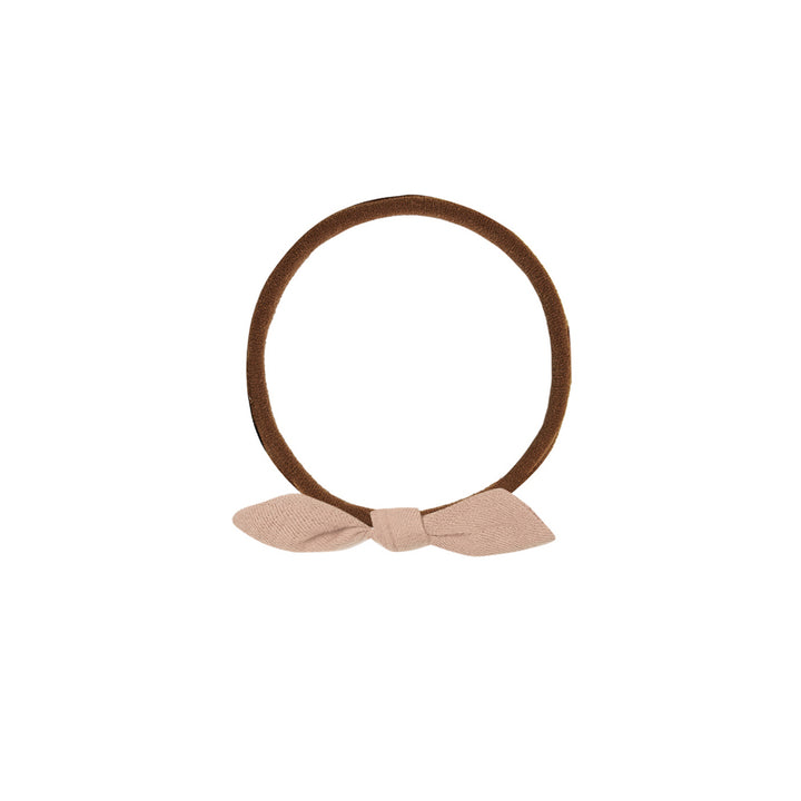 Quincy Mae Little Knot Headband | Apricot - Brown