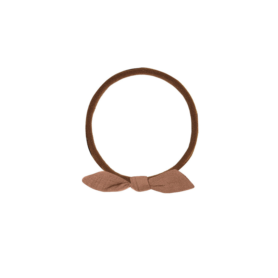 Quincy Mae Little Knot Headband | Sienna - Brown