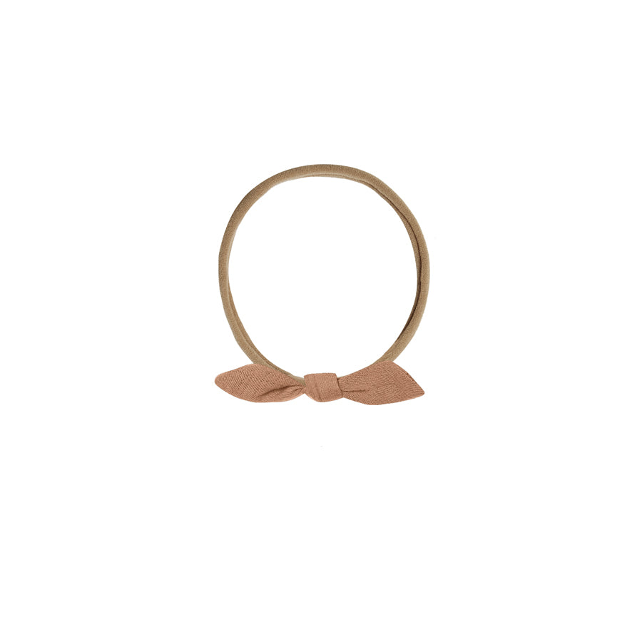 Quincy Mae Little Knot Headband | Clay