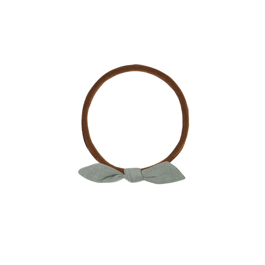 Quincy Mae Little Knot Headband | Sea Green - Brown