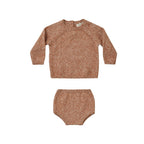 Quincy Mae Bailey Knit Set - Heathered Clay
